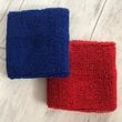 Bírói csuklószorító pár-vékony minta nélkül 7cm széles
