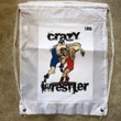 Sportzsák, crazy wrestler, dobós mintával