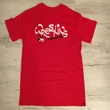 Férfi póló - Wrestling fanatic - Függőleges - Piros