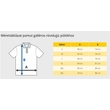 Férfi póló - Galléros - Hímzett póló - világos szürke