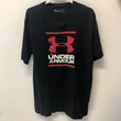 UNDER ARMOUR Heatgear fekete-piros férfi póló L