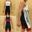 Nonfiguratív magyar birkózómez-piros