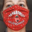 Egyedi mintával nyomott maszk- Magyarország apró mintás(gumis)-HMAM0102