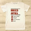 Birkózó anyuka, technikai póló