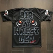 Férfi technikai póló (rashguard) - Gorilla mintával - sötét pólón
