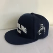 SNAPBACK - Wrestling team - hímzett - sötétkék, fehér