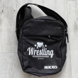 Wrestlig 2 csíkos csillagos minta - fehér (1)