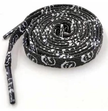 Cipőfűző - fekete, 180cm-s