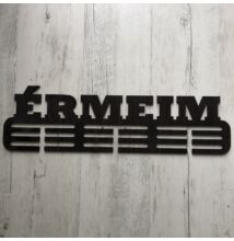 Fali Éremakasztó Fából - ÉRMEIM - 3 sötétbarna (15x50cm)