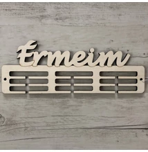 Fali Éremakasztó Fából ÉRMEIM, bézs (33x12cm)