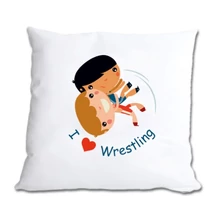 Párna -I Love Wrestling felirattal