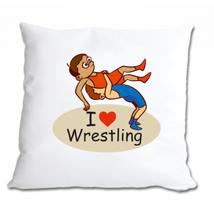 Párna -I Love Wrestling felirattal