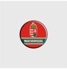 Kitűző kicsi Magyarország-piros