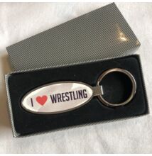 I love wrestling, sörnyitós kulcstartó