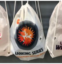 Sportzsák - UWW logós-szürke-narancs