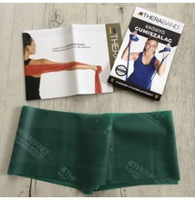 TheraBand gumiszalag, zöld (erős)