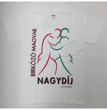 Férfi póló - Birkózó nagydíj - Fehér