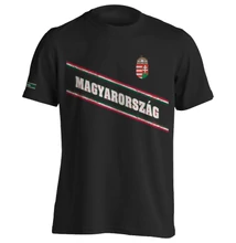 Férfi póló - Magyarország - fekete