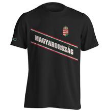 Férfi póló - Magyarország - fekete