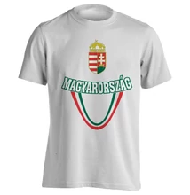 Férfi póló - Magyarország - fehér