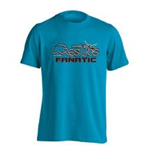Férfi póló - Wrestling fanatic - Vizszintes - Türkiz