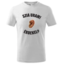 Férfi póló - Szia Uram karfiolfül érdekel? - fehér