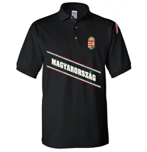 Férfi galléros póló - Magyarország - Fekete