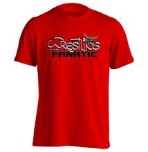 Gyerek póló - Vízszintes Wrestling Fanatic-piros