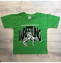 Gyerek póló - Wrestling dobós - zöld