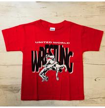 Gyerek póló - Wrestling dobós -piros