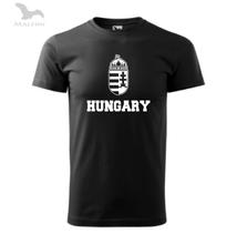 Gyerek póló fekete, HUNGARY felirattal