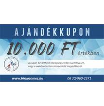 Ajándékkupon - 10.000 Ft