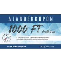 Ajándékkupon - 1.000 Ft