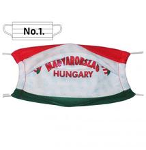 Egyedi mintával nyomott maszk- Magyarország apró mintás(gumis)-HMAM0101