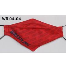 Egyedi mintával nyomott kétrétegű maszk- Wrestling mintás11(gumis)- WR-04-04