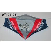 Egyedi mintával nyomott kétrétegű maszk- Wrestling mintás13(gumis)- WR-04-06