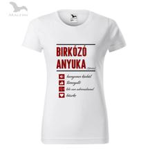 Birkózó anyuka, technikai póló