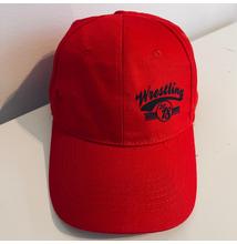 Baseball Sapka-Wrestling 2018 felirattal, piros-fekete