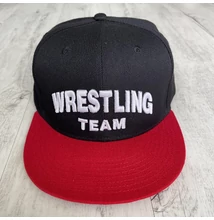 SNAPBACK - Wrestling team - hímzett - fekete, piros