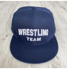 SNAPBACK - Wrestling team - hímzett - középkék, fehér