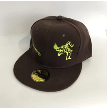 SNAPBACK - Wrestling felirattal-hímzett, Barna-neonzöld