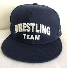 SNAPBACK - Wrestling team - hímzett - sötétkék, fehér