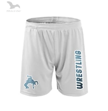 Technikai short, fehér, világoskék dobós minta+wrestling
