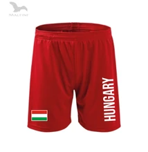 Technikai short, piros, Hungary+zászló