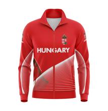 Férfi és gyerek melegítő felső - Hungary - csíkos mintával 
