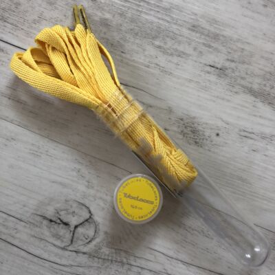 Prémium cipőfűző (140cm) citromsárga