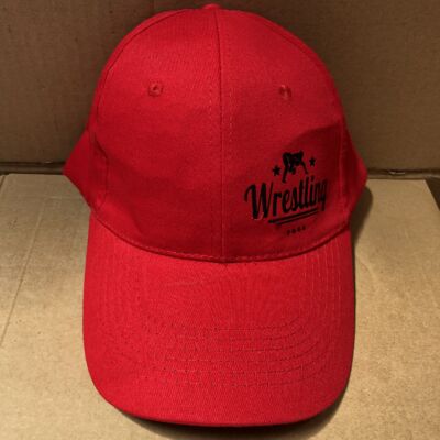 Baseball Sapka-Wrestling felirattal-Piros