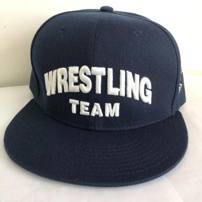 SNAPBACK - Wrestling team - hímzett - sötétkék, fehér