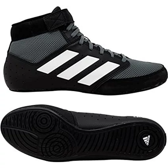 ADIDAS MAT HOG 2.0-FZ5391 - Felnőtt birkózócipő (fekete-fehér)
