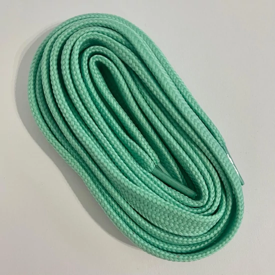 Cipőfűző, türkiz zöld, 135cm-s Cipőfűző, türkiz zöld, 135cm-s